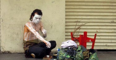 Ciudad de Guatemala +uliczny artysta