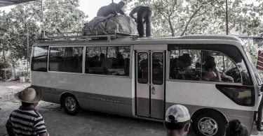 Panam, David Autobus, którym przyjechałam