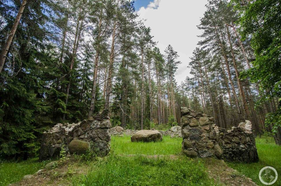 Podwaliny cerkwi w Wierszalinie