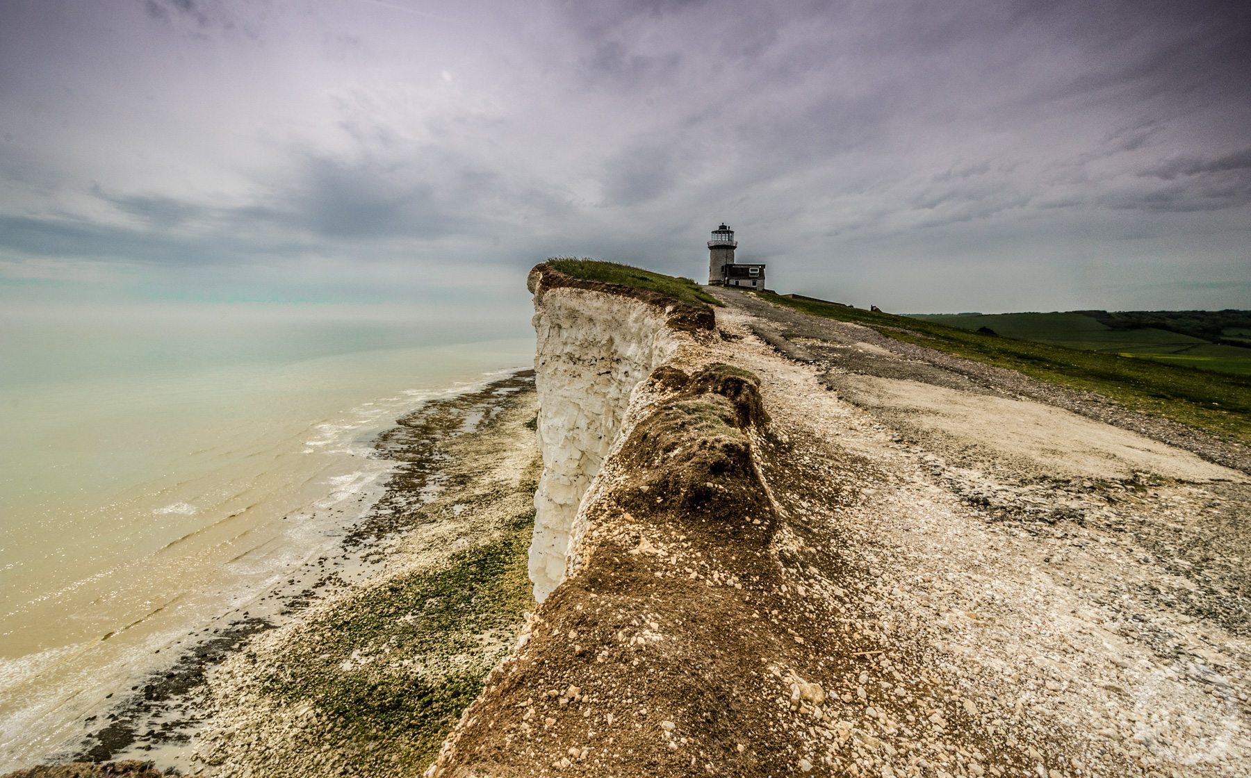 Seven Sisters cliffs lighthouse