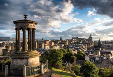 Calton Hill, Edynburg, Szkocja, Anita Demianowicz