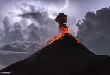 Wulkan Fuego, Gwatemala