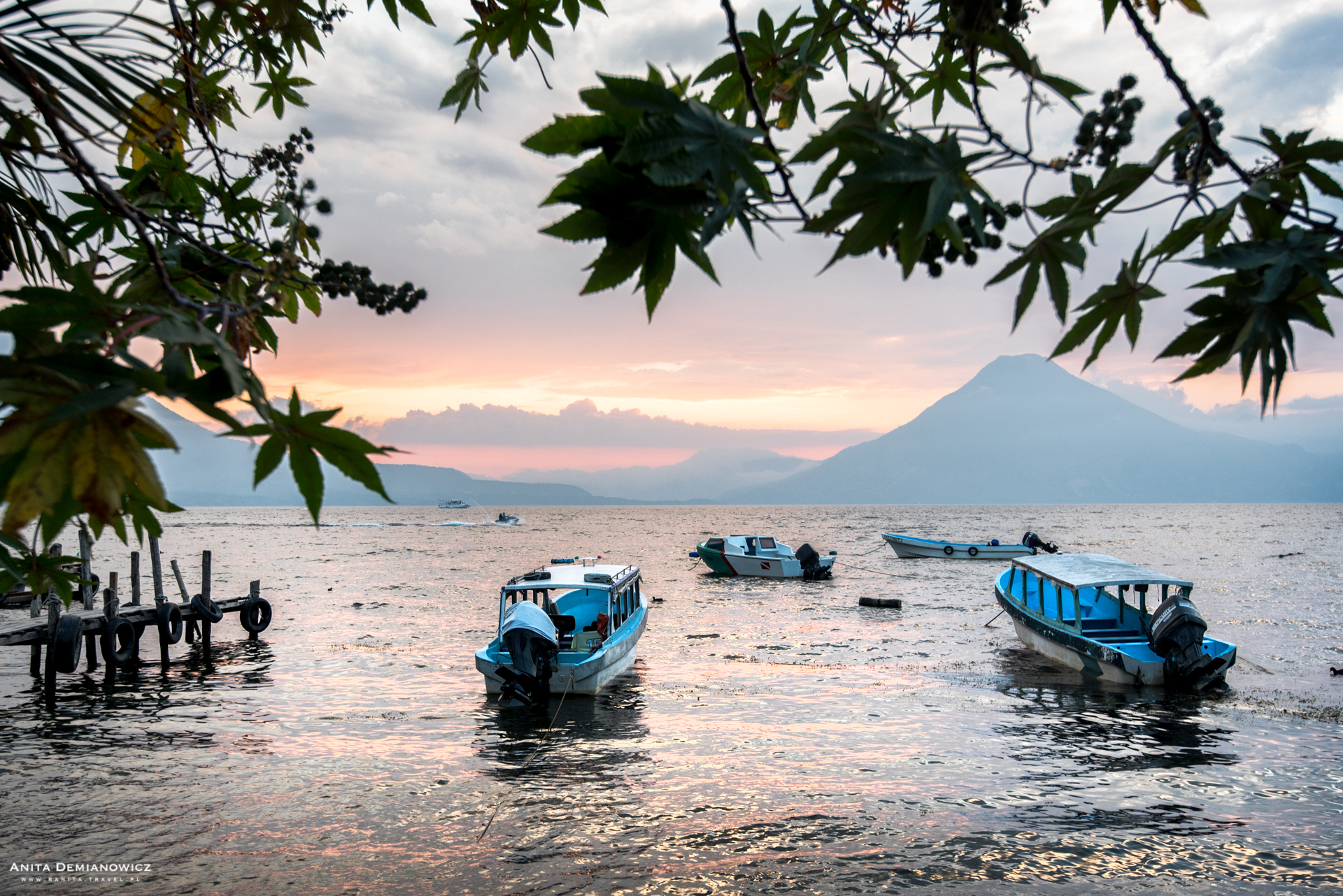 Jezioro Atitlan, Gwatemala, Panajachel