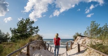 Dzika plaża Stilo nad Morzem Bałtyckim